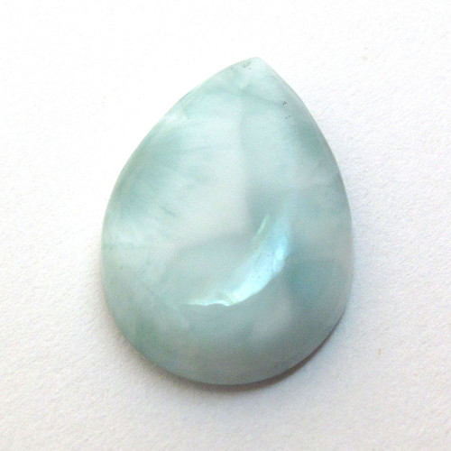 Kabošon larimar kapka 17,8mm REZERVACE — foto 3