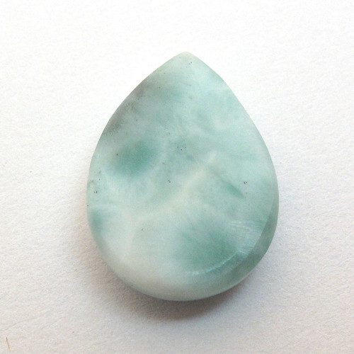 Kabošon larimar kapka 17,8mm REZERVACE — foto 4
