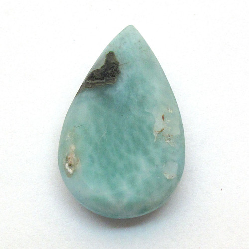 Kabošon larimar kapka 20,4mm REZERVACE — foto 4