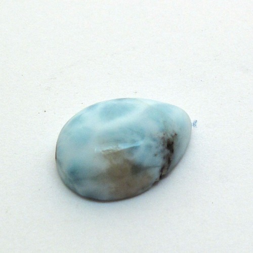 Kabošon larimar kapka 16,3mm — foto 4