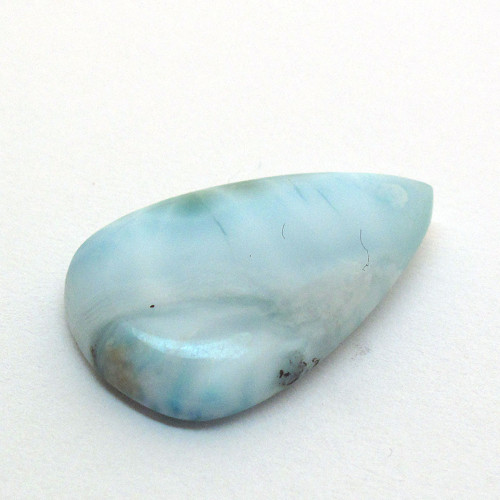 Kabošon larimar kapka 24,8mm — foto 2