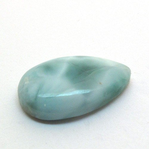 Kabošon larimar kapka 24,3mm — foto 4