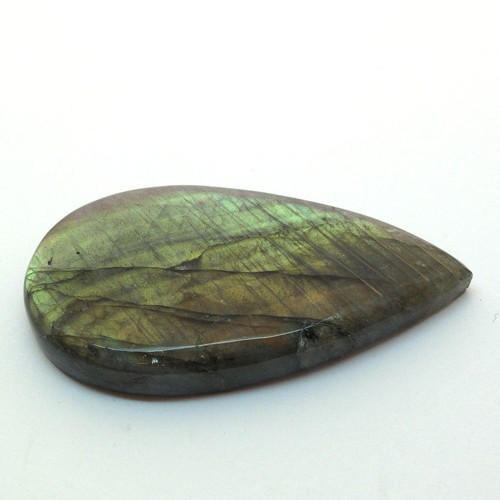 Kabošon obří labradorit kapka 54mm — foto 4