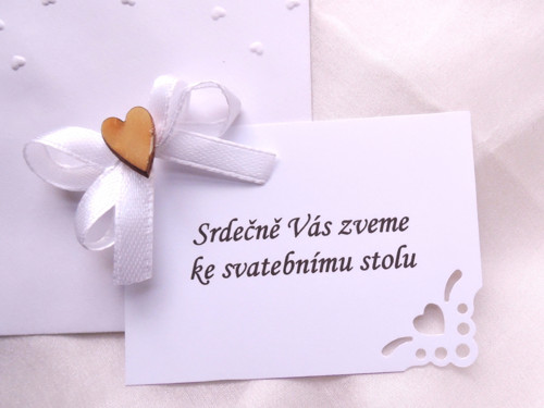 Svatební oznámení "Ptáčci malí" — foto 3