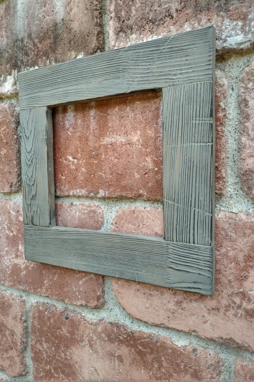 Dřevěný rámeček ve stylu Shabby chic 35x35 cm — foto 4