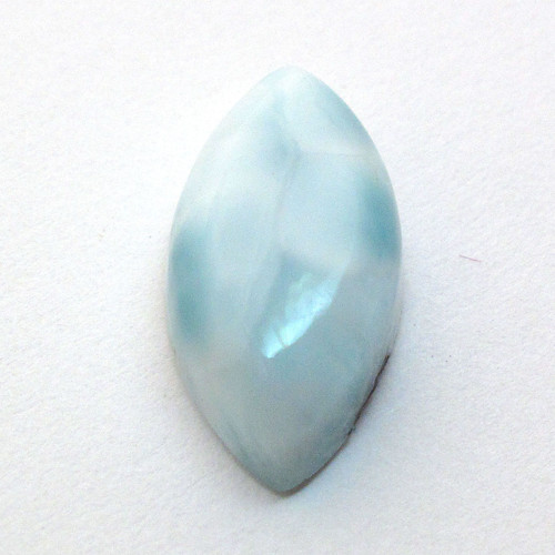 Kabošon larimar slza 17,8mm — foto 2