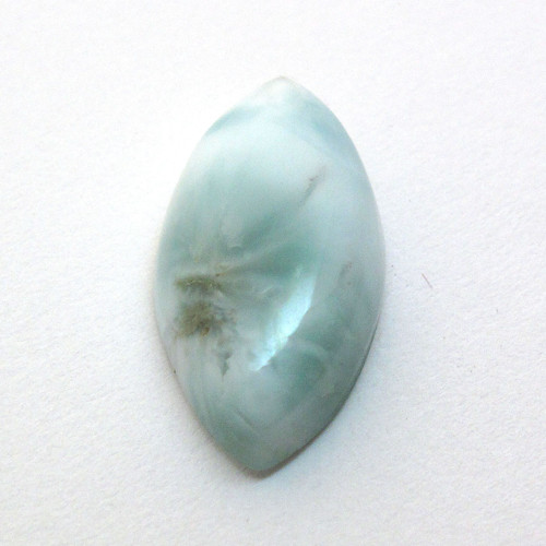 Kabošon larimar slza 19,1mm — foto 2