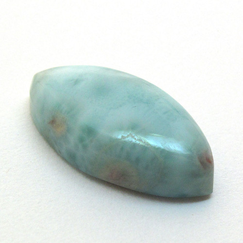 Kabošon larimar slza 21,5mm — foto 3