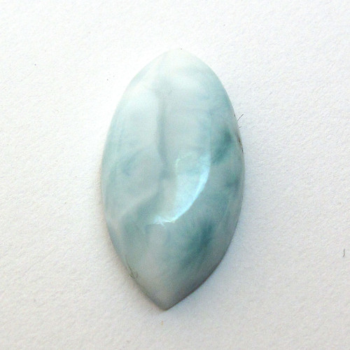 Kabošon larimar slza 19,9mm — foto 2