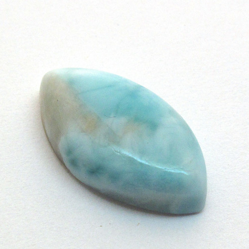Kabošon larimar slza 21mm — foto 3