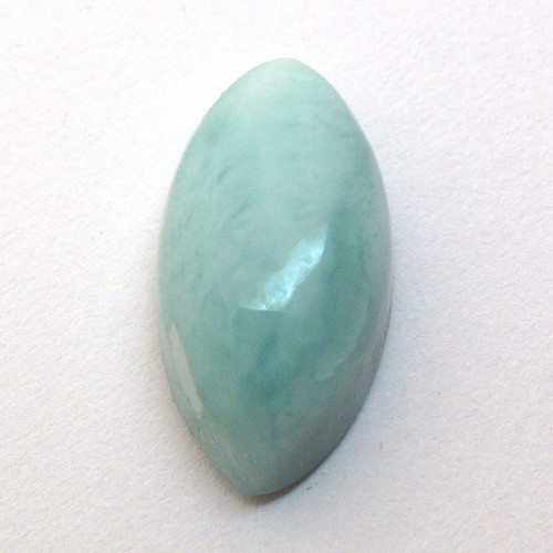 Kabošon larimar slza 19,6mm — foto 2