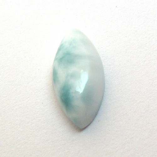 Kabošon larimar slza 16,2mm — foto 2