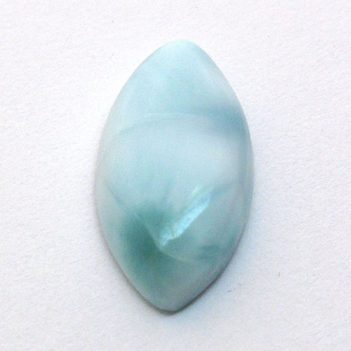 Kabošon larimar slza 20,2mm — foto 2