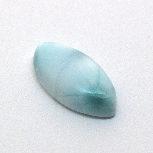 Kabošon larimar slza 20,2mm — foto 3