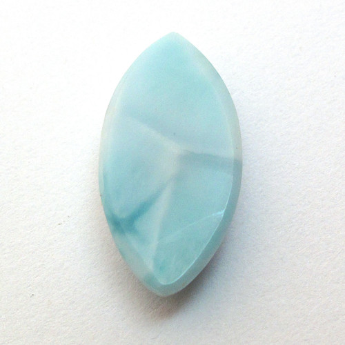 Kabošon larimar slza 20,2mm — foto 4