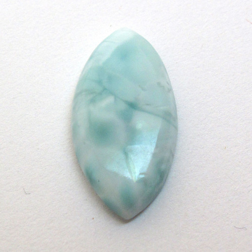 Kabošon larimar slza 21,7mm REZERVACE — foto 2