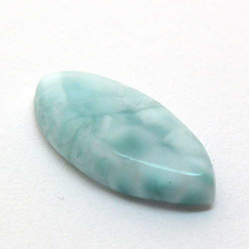 Kabošon larimar slza 21,7mm REZERVACE — foto 3