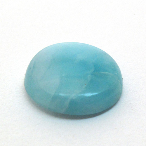 Kabošon larimar kruh 14,0mm — foto 3