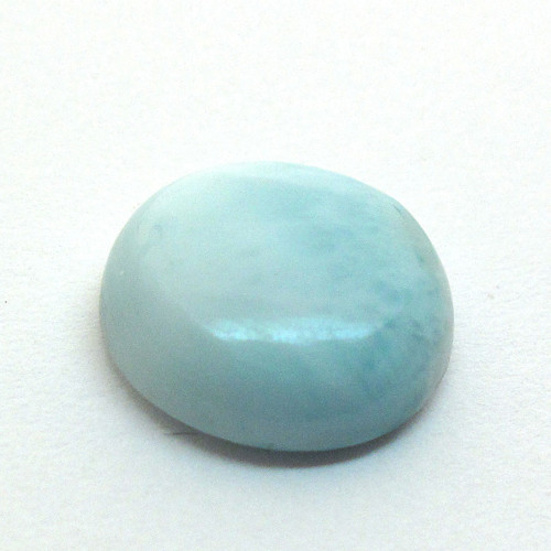 Kabošon larimar kruh 13,1mm REZERVACE — foto 3