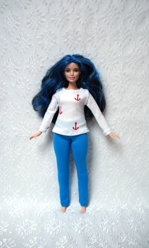 Legíny pro Barbie - baculku — foto 2