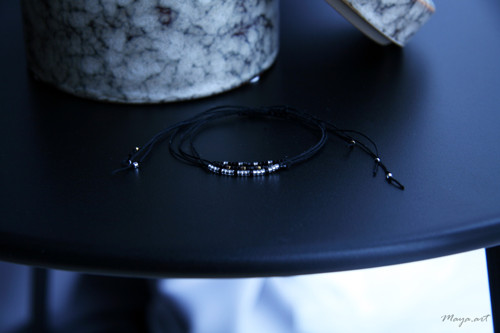 Zlatočerný náramek SIMPLE BRACELET — foto 2