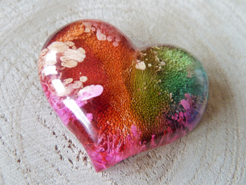 Brož Colorful Heart — foto 4