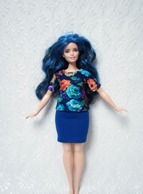 Tričko pro Barbie - curvy - baculku — foto 2