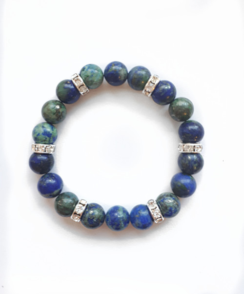 Náramek lapis lazuli — foto 2