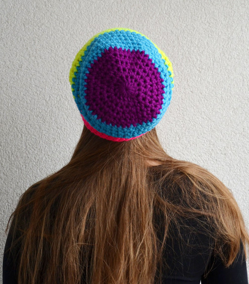 Převislá hučka NEON YELLOW PINK — foto 5