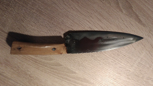 Nůž s dřevěnou rukojetí — foto 2