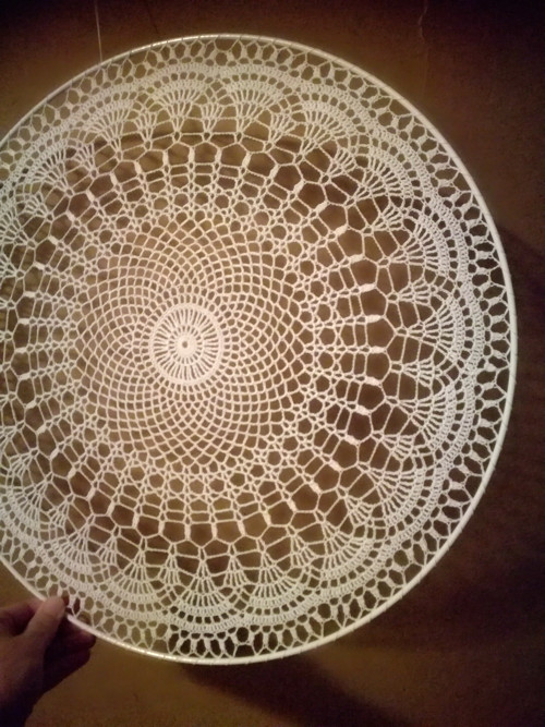 Krajka - do kruhu 45 cm — foto 3