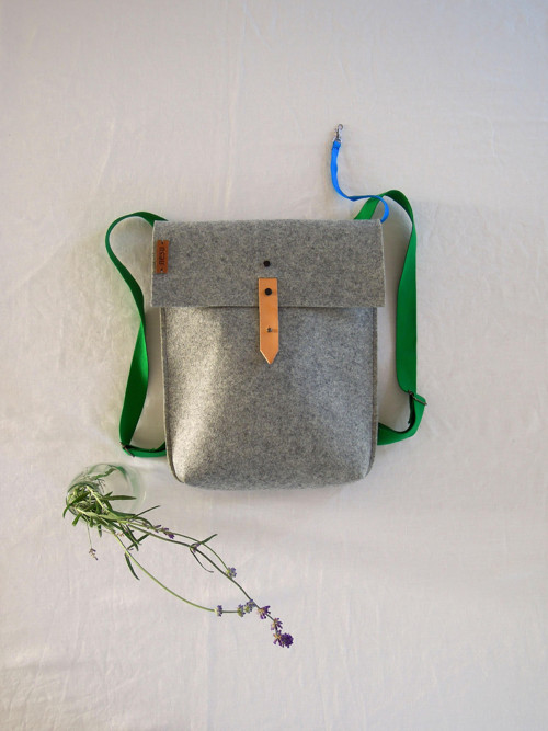 Batoh Bright green straps — foto 6