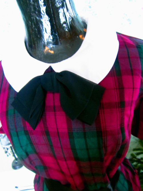 Šaty tartan půvabné — foto 3