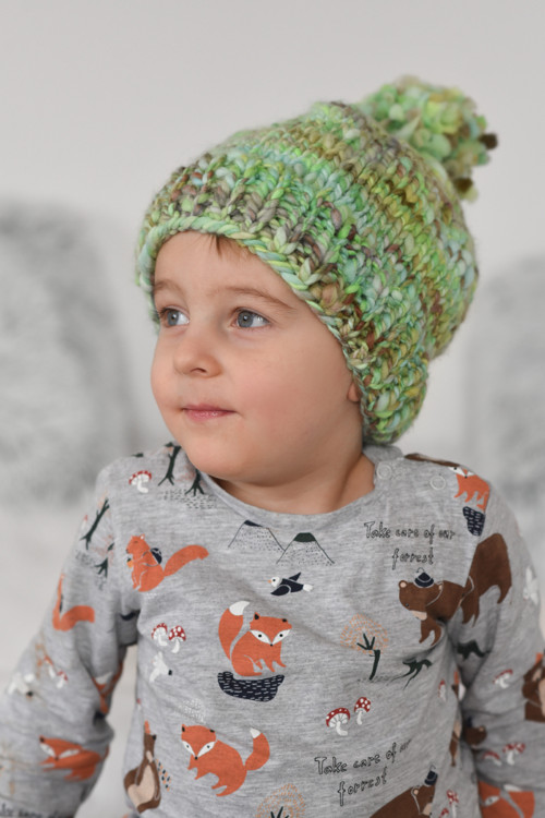 Čepice - Merino / Zelená — foto 3