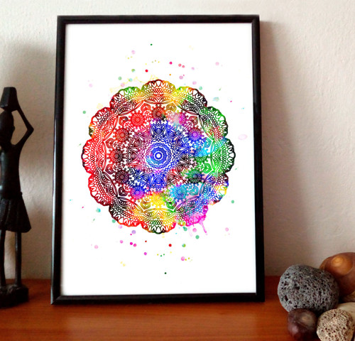 Mandala Harmony - Tisk na grafický papír — foto 4
