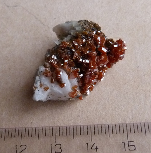 Vanadinit, baryt - 3,3 cm — foto 3