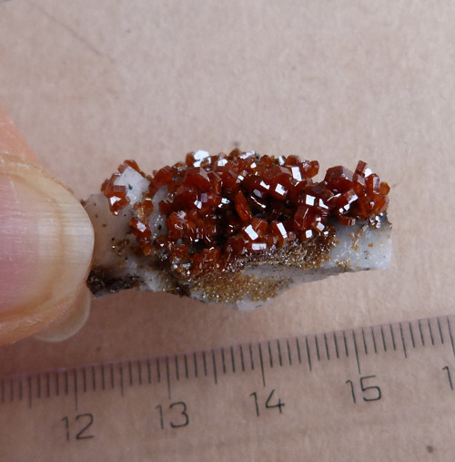 Vanadinit, baryt - 3,3 cm — foto 4
