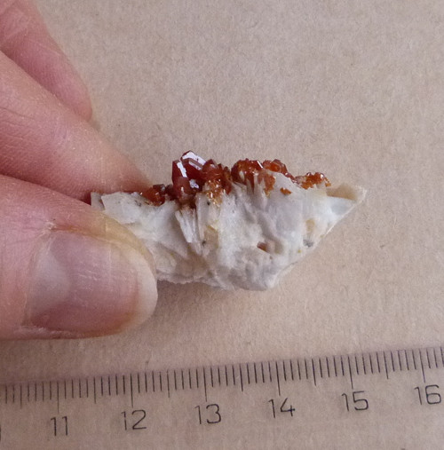 Vanadinit, baryt - 3,5 cm — foto 4