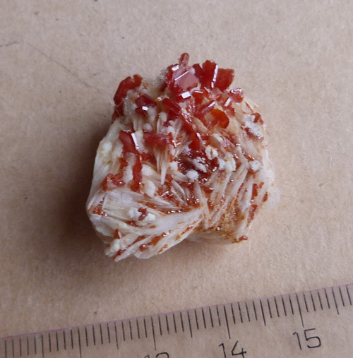 Vanadinit, baryt - 3,4 cm — foto 3