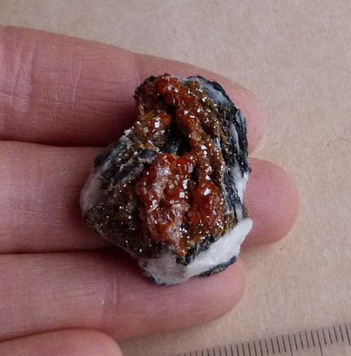 Vanadinit, baryt - 3,4 cm — foto 2