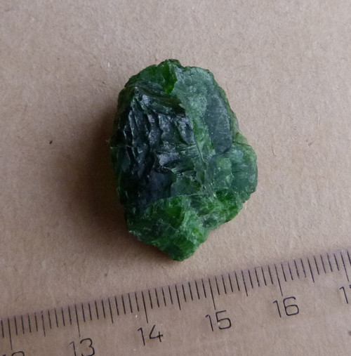 Chromdiopsid - 3 cm - Extra — foto 4