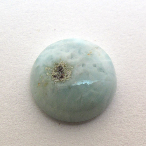 Kabošon larimar kruh 11,4mm — foto 3