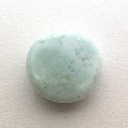 Kabošon larimar kruh 11,4mm — foto 4