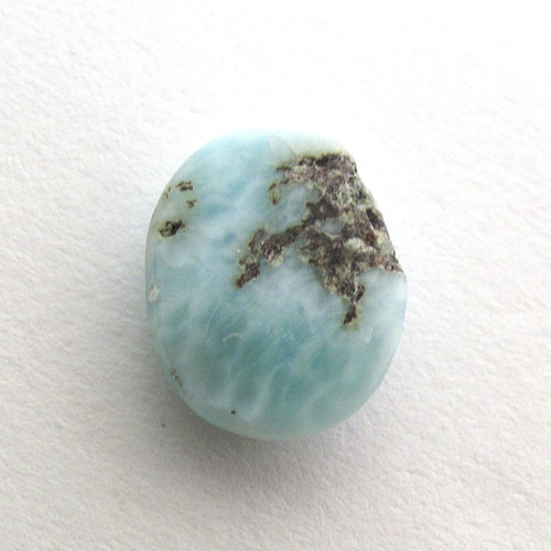 Kabošon larimar ovál 11,2mm REZERVACE — foto 4