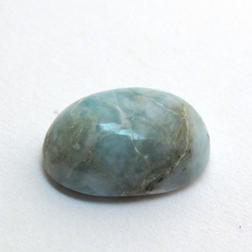 Kabošon larimar ovál 13,6mm — foto 2