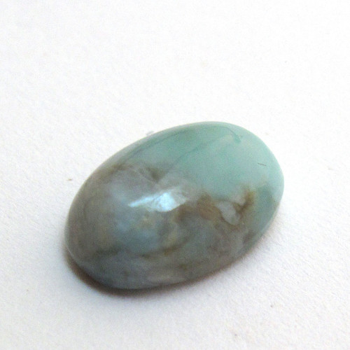 Kabošon larimar ovál 13,6mm REZERVACE — foto 2