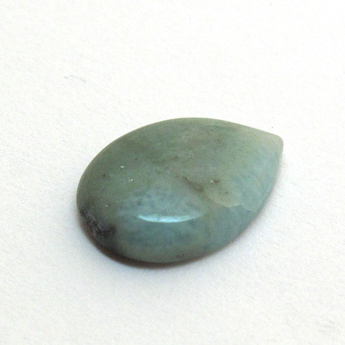 Kabošon larimar kapka 13,7mm REZERVACE — foto 2