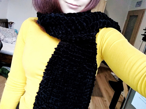 Šála černá — foto 4