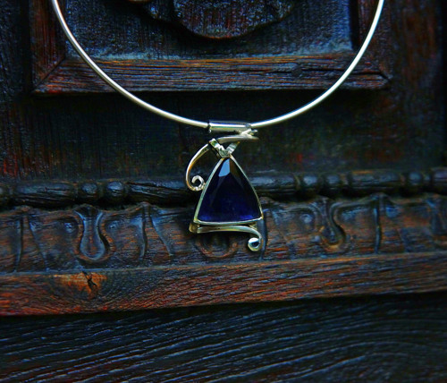 Nerezový náhrdelník..." Triangle" — foto 2