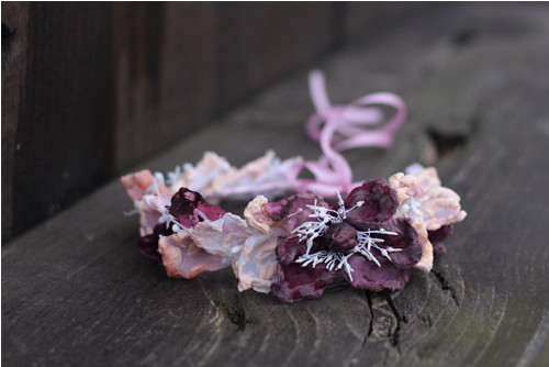 Magnoliový newborn věneček — foto 2